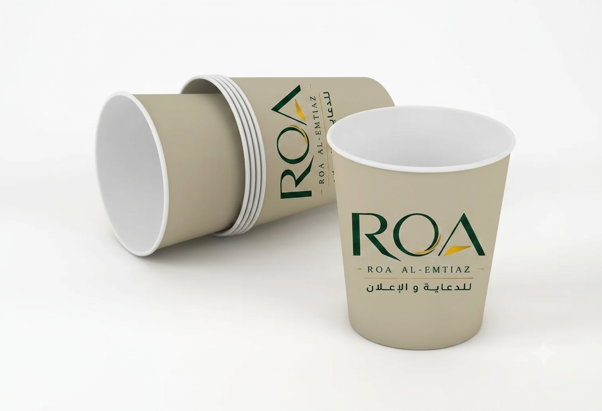 كوب 7oz with bg كوب قهوة 7oz - الصورة 1